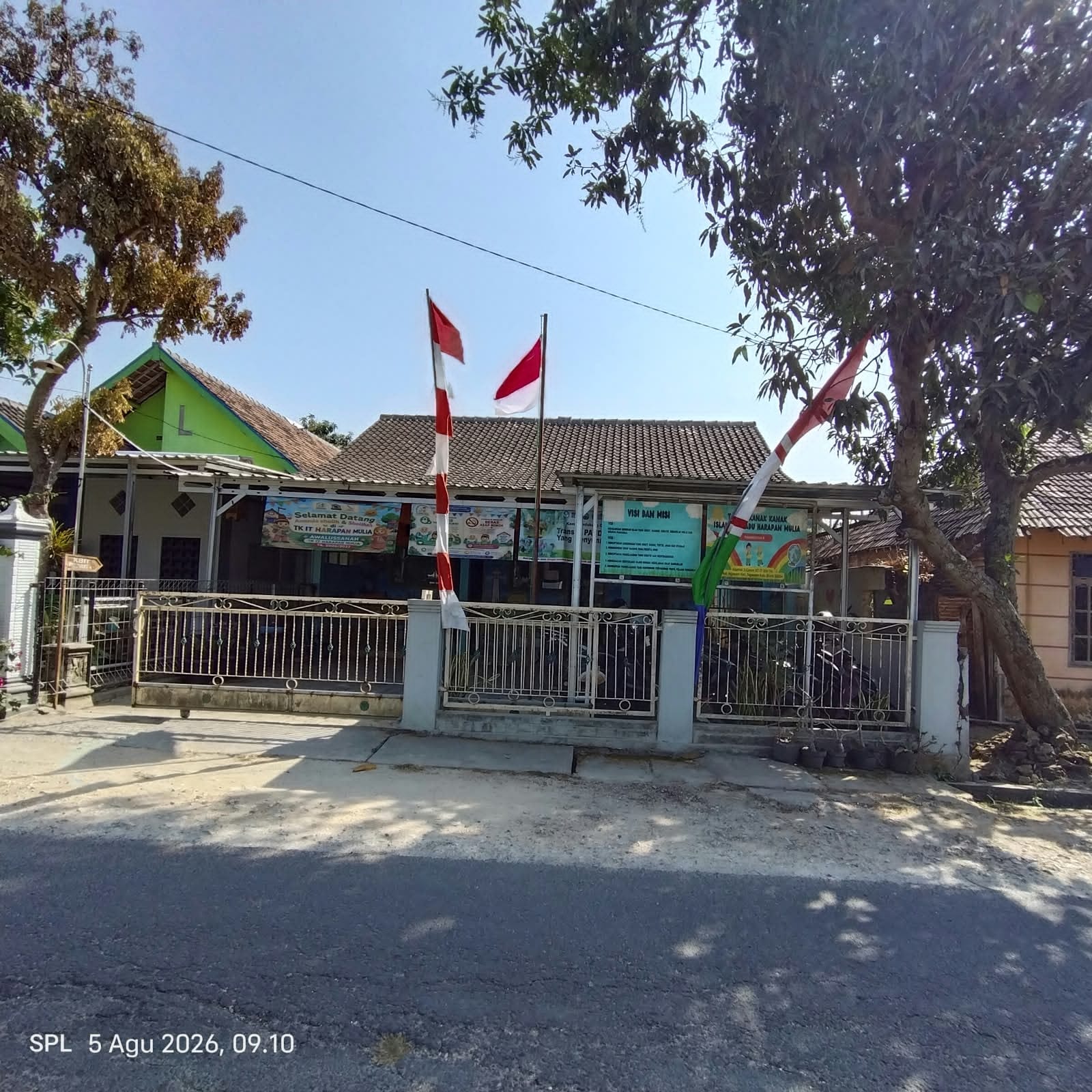 Tampak Depan TK Harapan Mulia PAUD Harapan Mulia